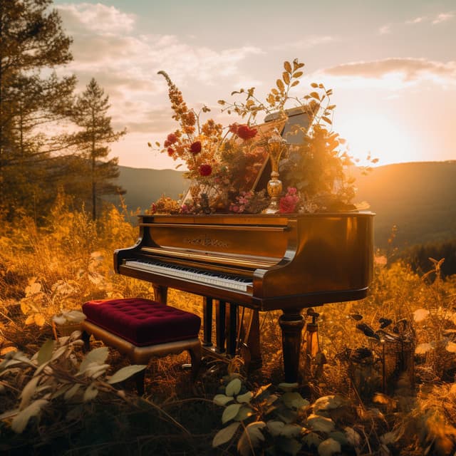 Majestuosidad De La Montaña: El Piano Pinta Ecos En Cumbres Soberbias - Academia de Música Relajante de Piano Jazz