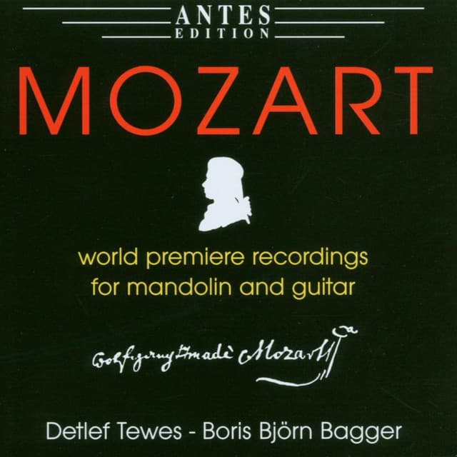 Wolfgang Amadeus Mozart: Musik fuer Mandoline und Gitarre - Wolfgang Amadeus Mozart
