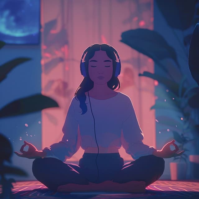 Mindful Melody Drift: Lofi Meditation Calm - Relaxing Meditation Songs Divine