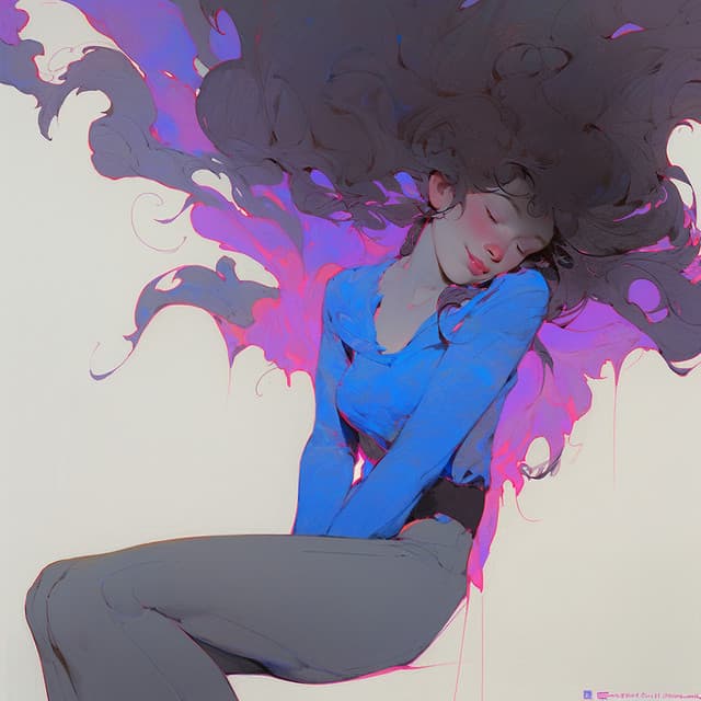 Serene Echoes of a Deep Sleep - Sleeping Fairy