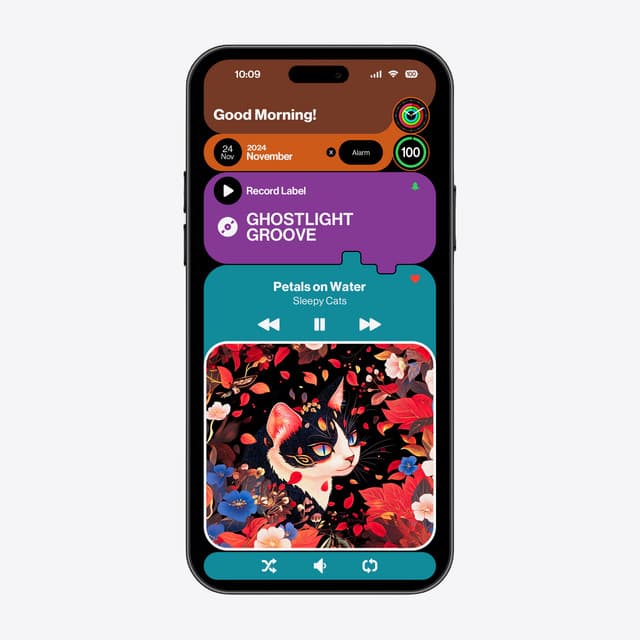 Petals on Water - Sleepy Cats