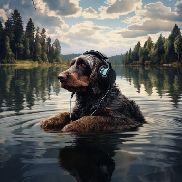 Sonic River: Ambient Waterscapes for Dogs Harmony - Calm Shores