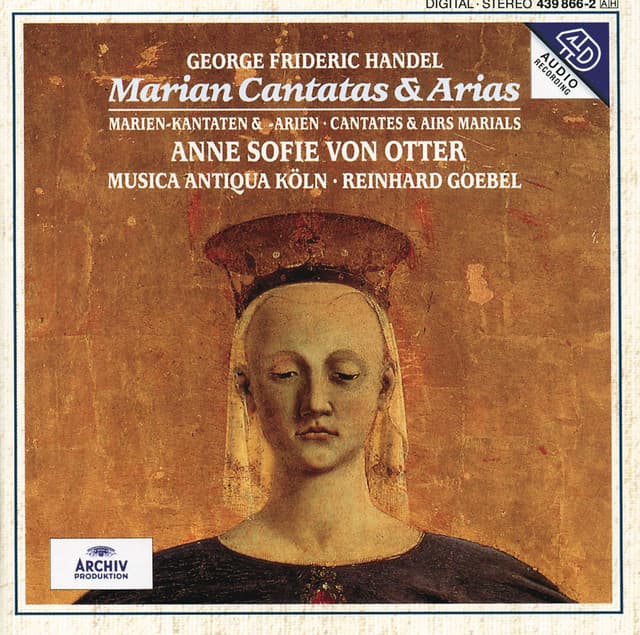 Handel: Marian Cantatas and Arias - Anne Sofie von Otter