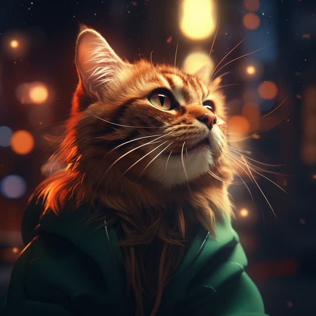 Cats' Lofi Lounge: Calming Sounds - Lofi Beats