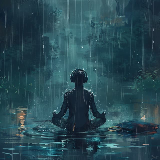 Meditation in Rain: Serene Drops - Meditation Music Collective
