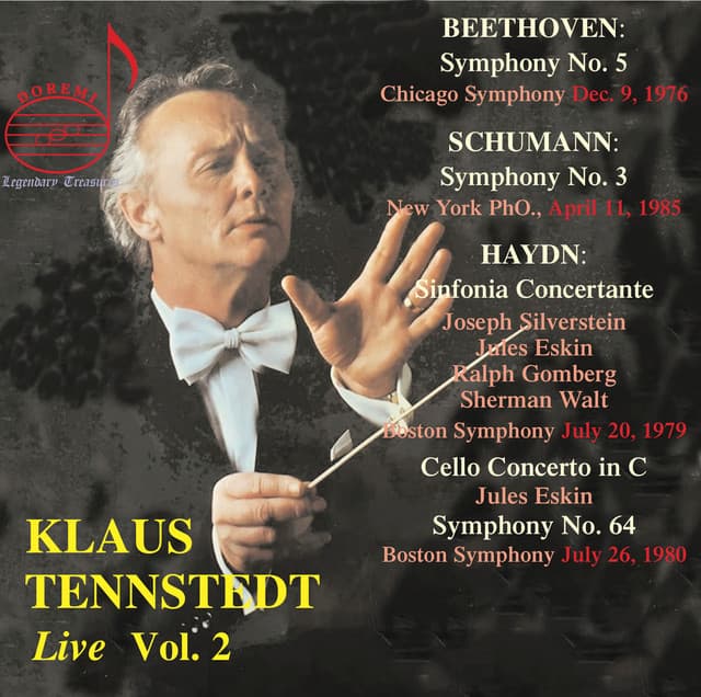 Klaus Tennstedt Live, Vol. 2 - New York Philharmonic