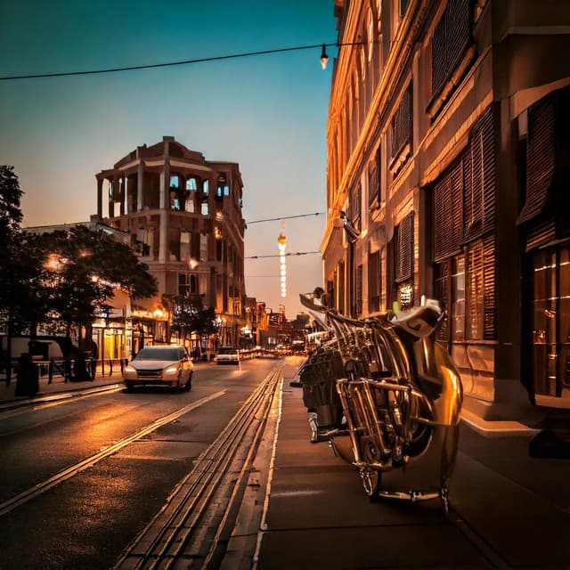 Downtown Jazz Nights: Soulful Rhythmic Vibes - Jazz For Sleep