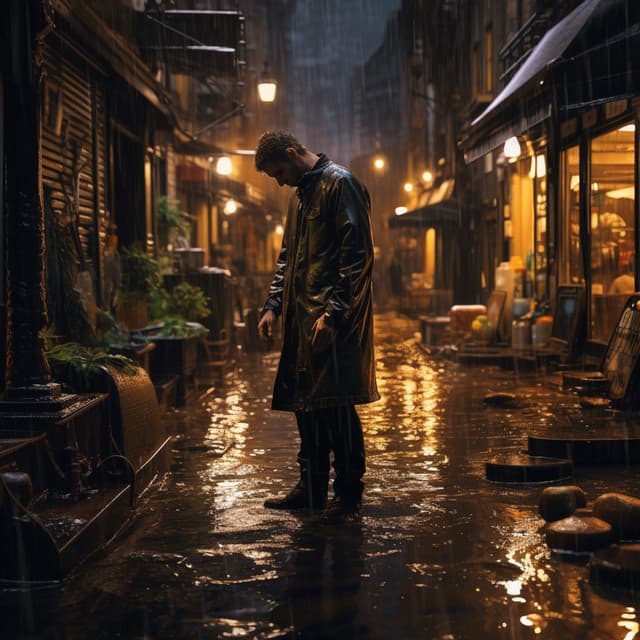 Binaural Rain Focus: Steady Downpour Tunes - The Solfeggio Peace Orchestra