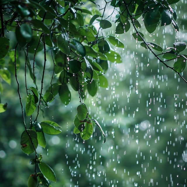 Música De Lluvia Meditación: Música De Lluvia - Bienaventuranza de la meditación