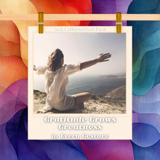 Gratitude Grows Greatness in Every Gesture - Daily Affirmations Zone