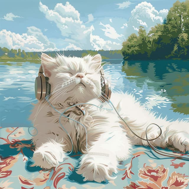 Cats' Leisure Hours: Chill Music for Felines - Cat Relaxing Sounds TA