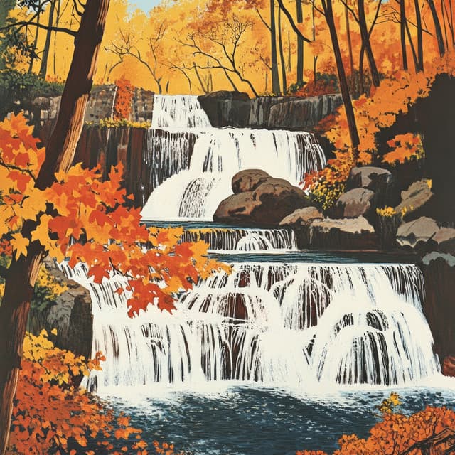 Waterfall Wanderlust: Invigorating the Mind with Nature's Elixir - Rivers and Streams