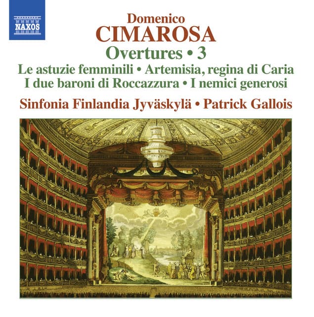Cimarosa: Overtures, Vol. 3 - Domenico Cimarosa