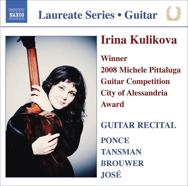 Guitar Recital: Kulikova, Irina - Ponce, M. / Tansman, A. / Brouwer, L. / Jose, A. - Leo Brouwer