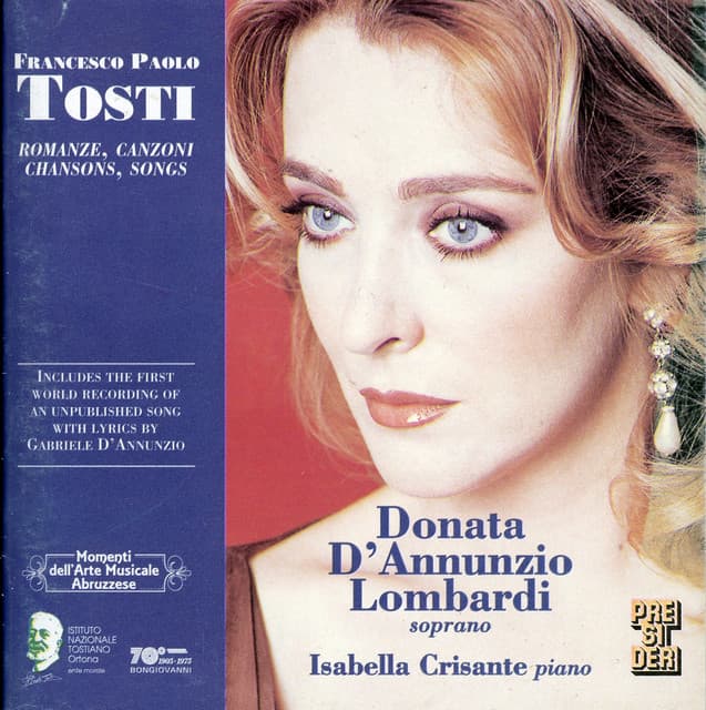 Tosti: Romanze, Canzoni, Chansons & Songs - Francesco Paolo Tosti