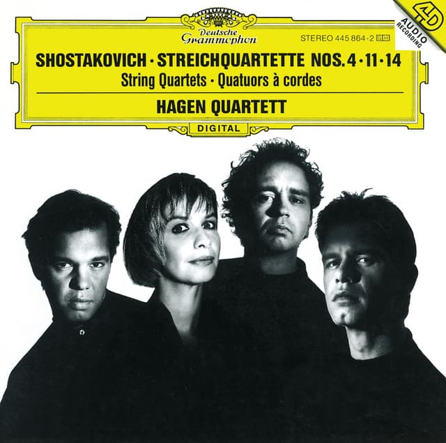 Shostakovich: String Quartets Nos.4, 11 & 14 - Dmitri Shostakovich