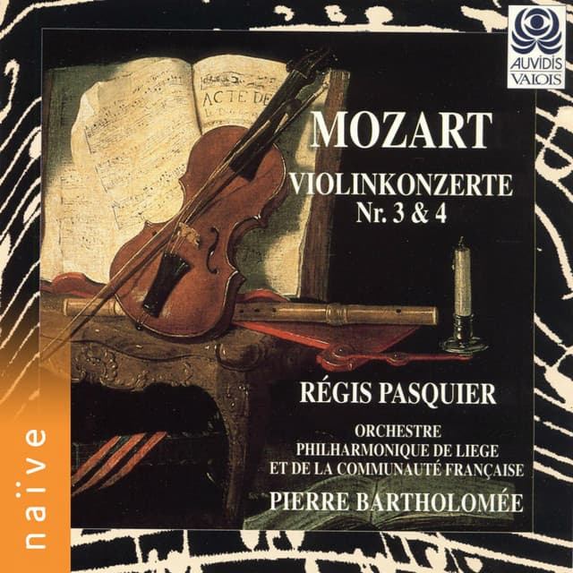 Mozart: Violin Concertos Nos. 3 & 4 - Wolfgang Amadeus Mozart