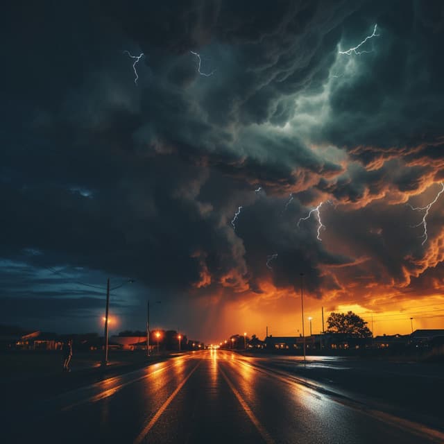 Tranquilidad Binaural: Sinfonía De Meditación Con Truenos - La Orquesta Solfeo de la Paz