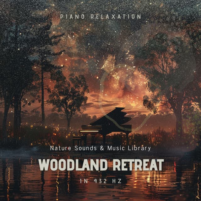 Woodland Retreat in 432 Hz: Piano Relaxation - Nature Sounds & Music Library