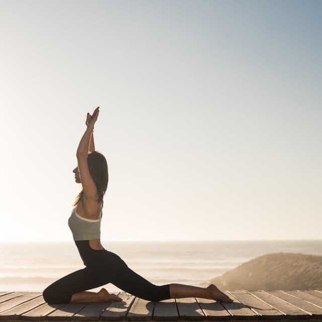 Blissful Waterscape Yoga: Binaural Mind-Body Harmony Session - 528Hz Whole Body Regeneration