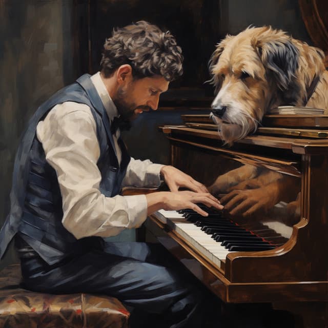Melodías Caninas: Sinfonía De Piano Para Perros - Piano y tormenta