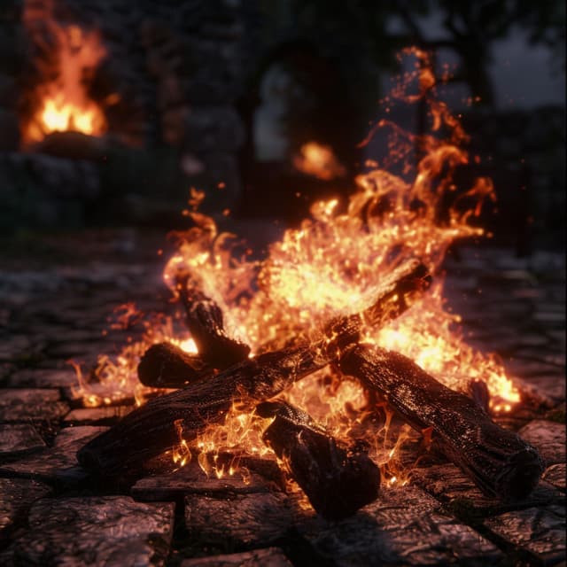 Relaxing Fire Binaural Beats - The Nature Soundscapes