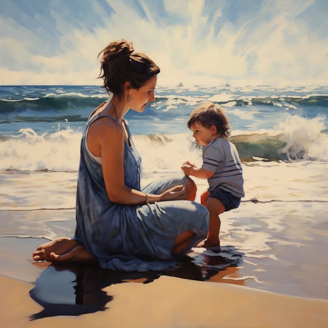 Lluvia Binaural Tranquila Para La Relajación Del Bebé - Pianista Relajante