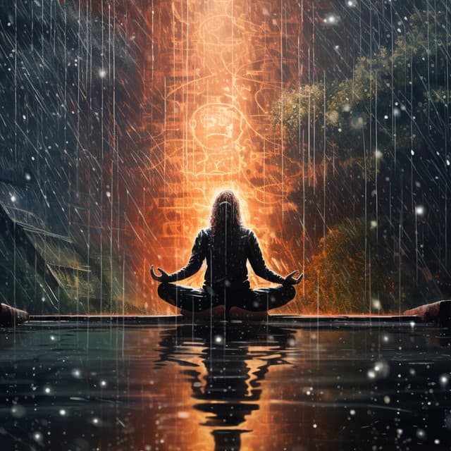 Serenidad Yogica De La Lluvia: Música Para Aliviar El Estrés - Música relajante con sonidos de la naturaleza