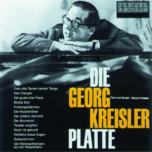 Die Georg Kreisler Platte - Georg Kreisler