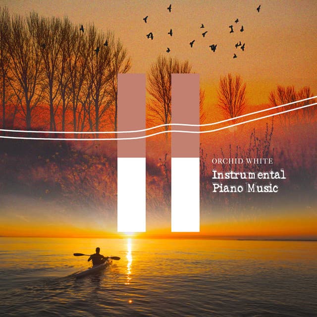 Instrumental Piano Music - Orchid White