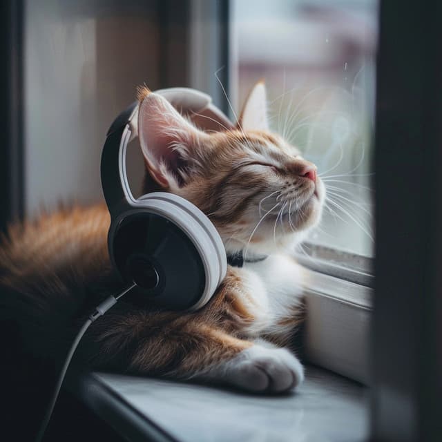 Feline Chords Lofi: Tunes for Cat Relaxation - Cat Peace Music