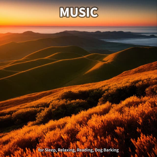 Music for Sleep, Relaxing, Reading, Dog Barking - Ambient