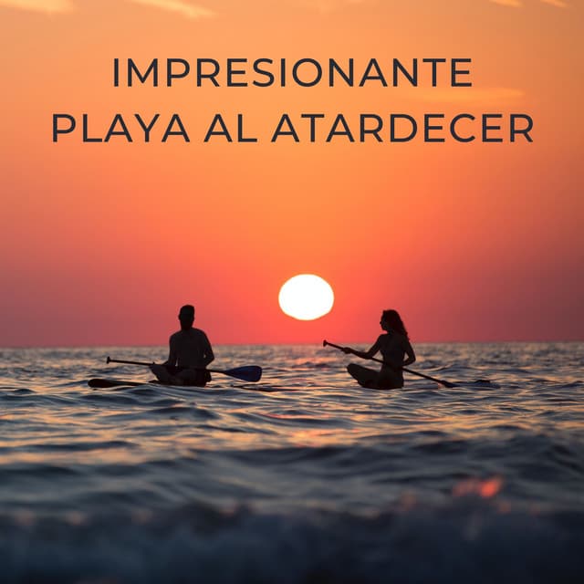 Impresionante Playa Al Atardecer - Atmósferas oceánicas