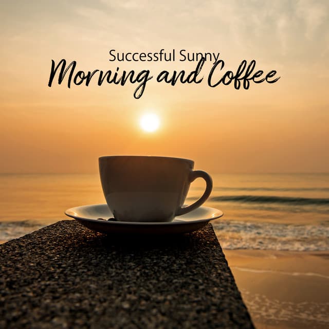 Successful Sunny Morning and Coffee for a Spend Good Day - Cafe Piano Music Collection