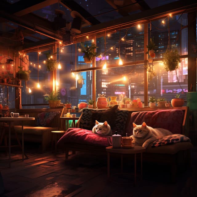 Bigotes Jazz Y Tranquilidad: Ritmos En El Salón Felino - Lista de reproducción de jazz ligero