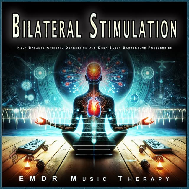 Bilateral Stimulation: Help Balance Anxiety, Depression and Deep Sleep Background Frequencies - EMDR Music Therapy