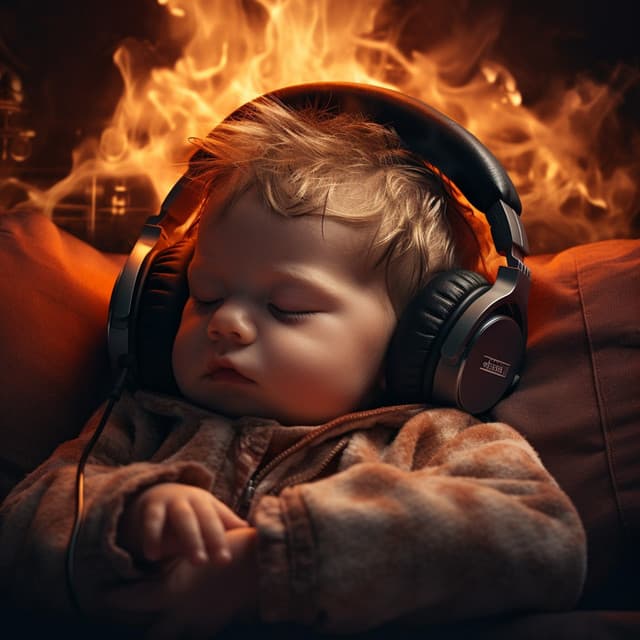 Baby Flame: Gentle Fire Lullaby - Energy Orbiting