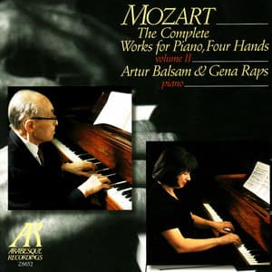 Mozart: Sonata in D Major K.381, Sonata in C Major K.521, Fantasy in F Minor K.608, Andante with Five Variations in G Major K.50 - Artur Balsam